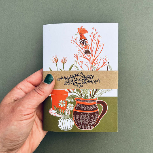 Hoope in the Tulips A6 Notebook