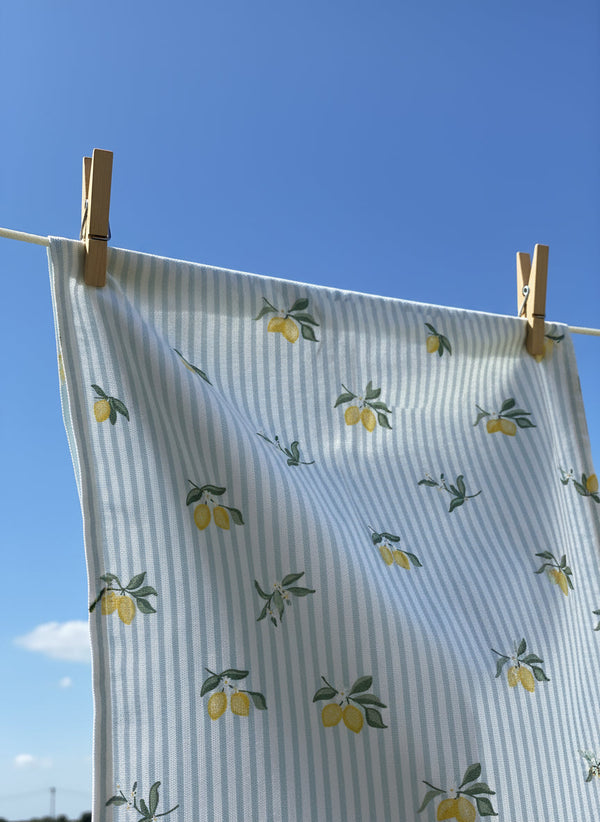 Sicilian Lemons Tea Towel
