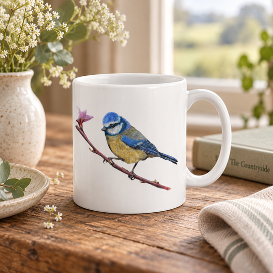 Little Blue - Blue Tit Mug