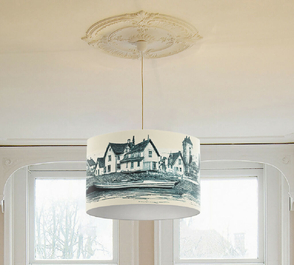 Waters Edge Coastal Lampshade