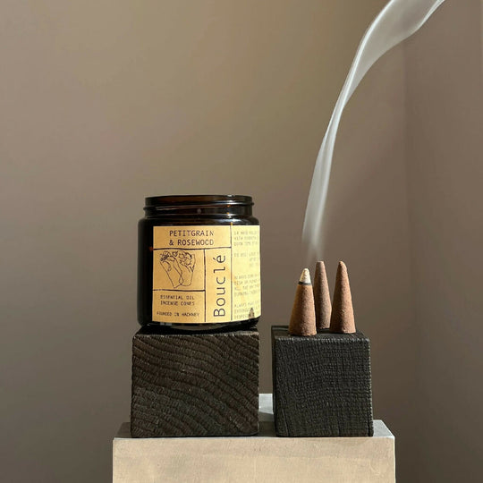 Petitgrain and Rosewood Incense Cones