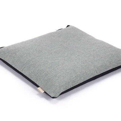 Luxury Dog Cushion Bed in Herringbone Tweed - Pooch and Paws