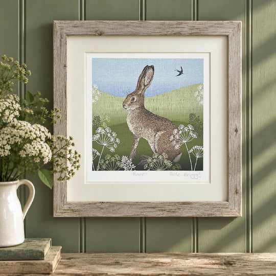 Hare -Signed and mounted Giclée Art Print