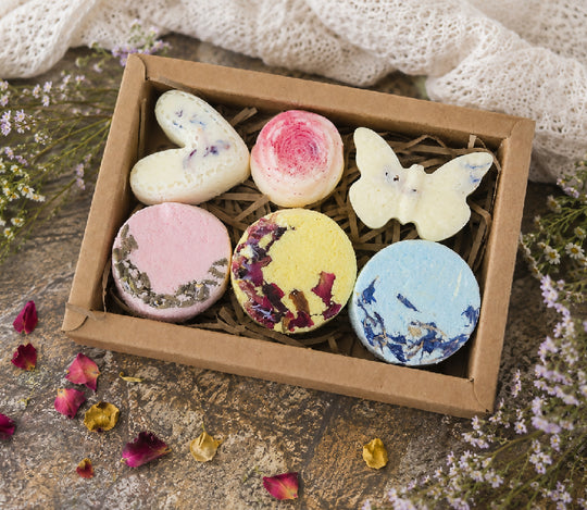 Aromatherapy Shower steamer & Bath Melt Travel set / Discovery set