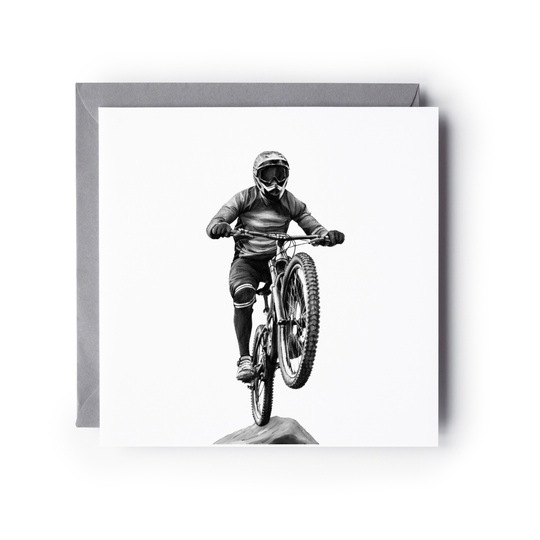 Mountain Bike Greeting Card
