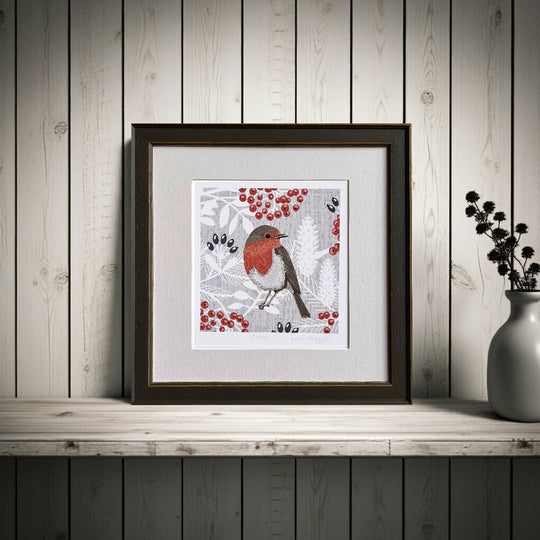 Robin - Signed and Mounted Giclée Art Print