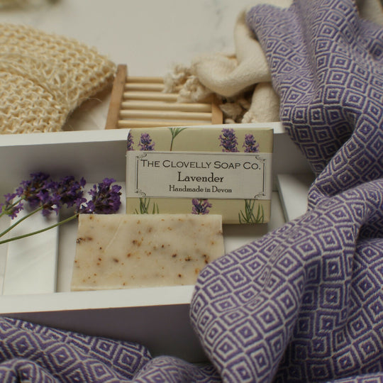 Lavender Handmade Essential Oil Soap Bar