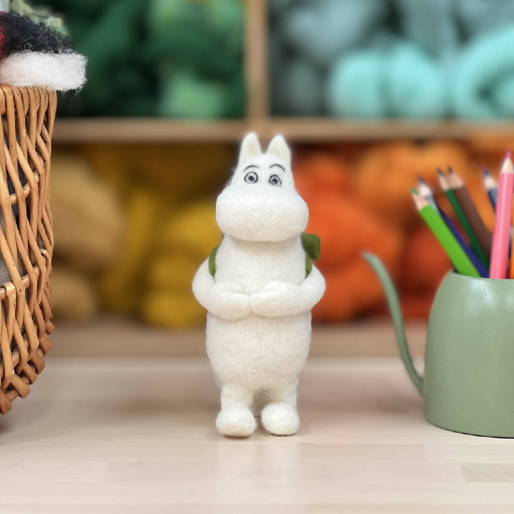 Moomintroll Goes Camping Needle Felting Kit