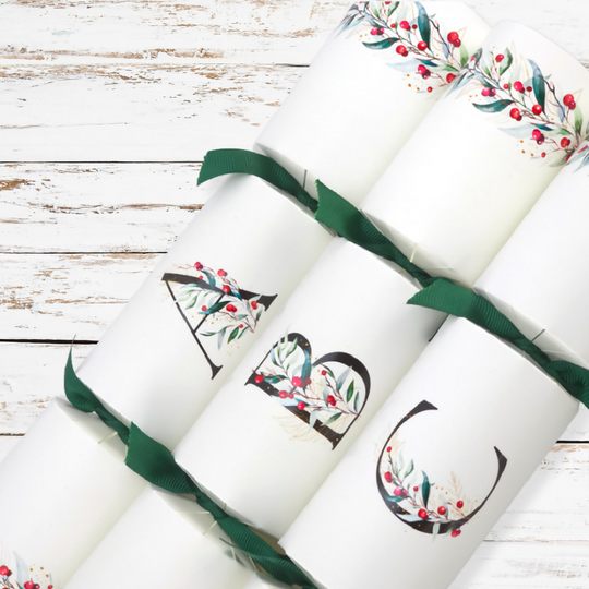 Letters A to Z | Single Christmas Cracker Making Craft Kit | Berries Design