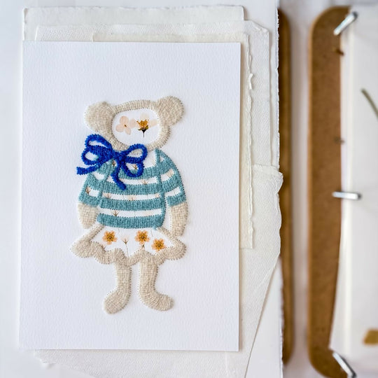 Original Handmade Teddy Bear Art
