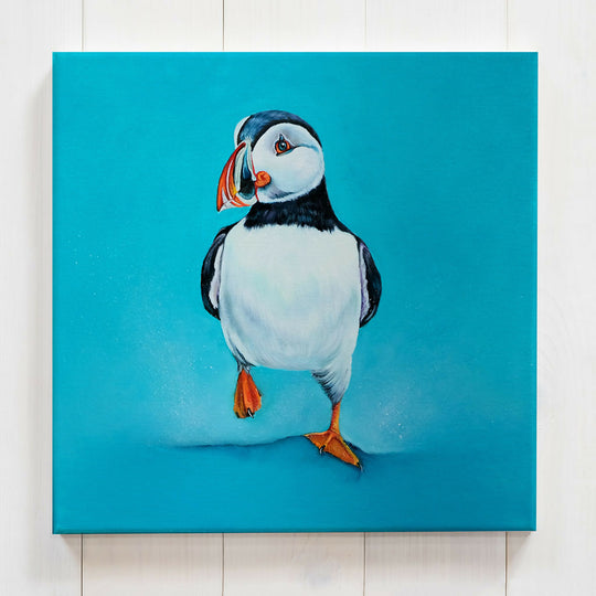 GOING FOR A STROLL - ORIGINAL OIL ON CANVAS