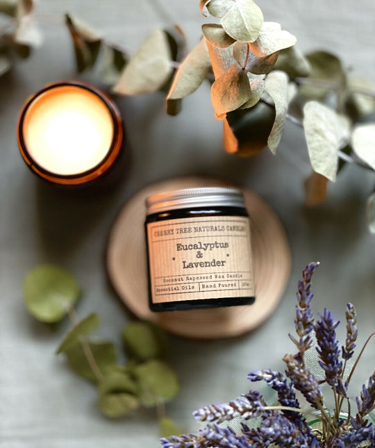 Eucalyptus and Lavender Candle