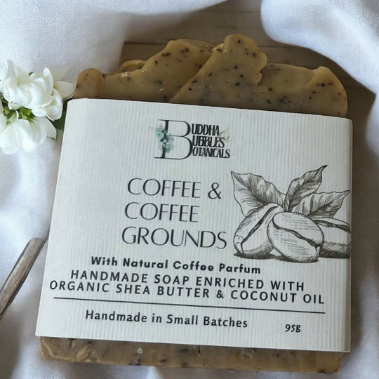 Soap Bar with Upcycled Coffee Grounds Small and Large Size