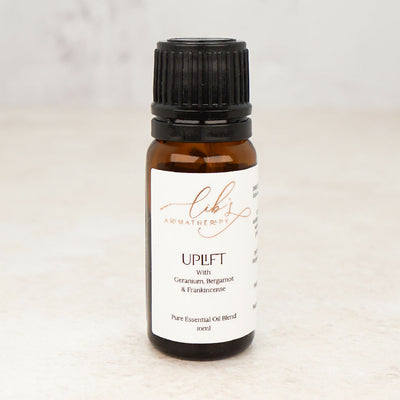 Lib's Aromatherapy Uplift with Geranium, Bergamot & Frankincense Essential Oil Blend