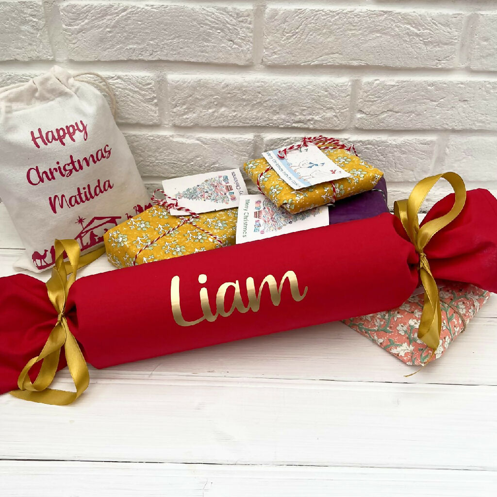 Personalised Giant Fabric Cracker