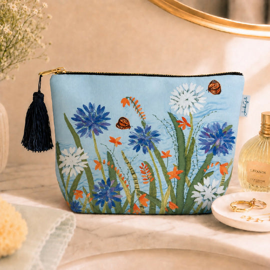 Wilderness Velvet Cosmetic Bag