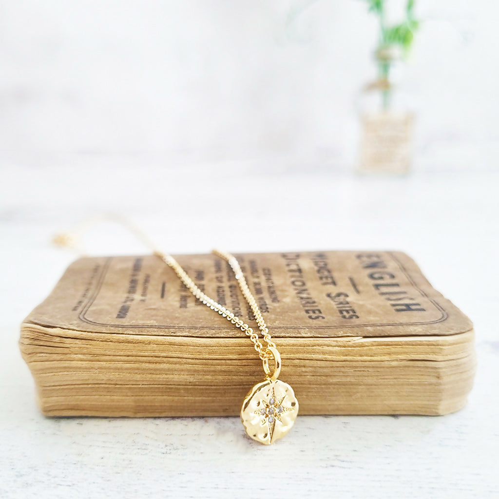 Gold Plated North Star Necklace