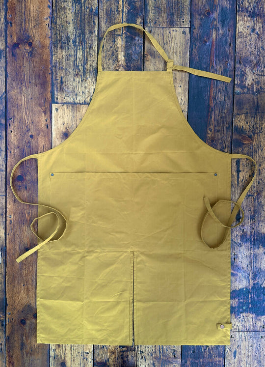 Makers Full Bib - Dry Waxed Cotton