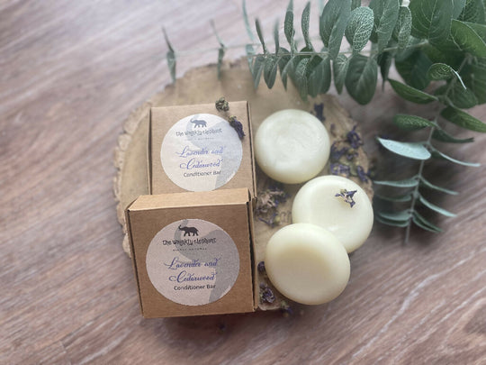 Natural Solid Conditioner Bar - Lavender & Cedarwood