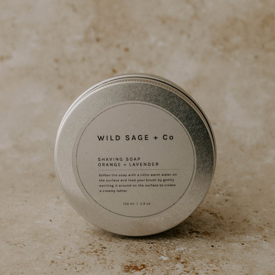 Orange + Lavender Shaving Soap