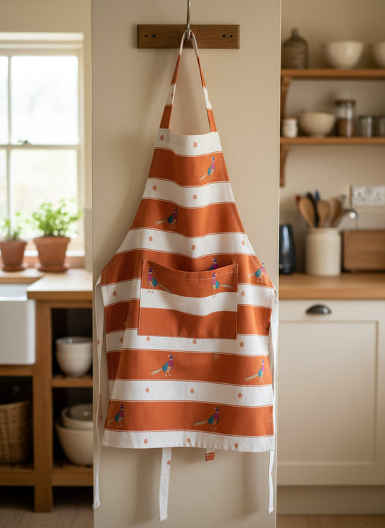 Oscar & Tilly Pheasant Design Apron