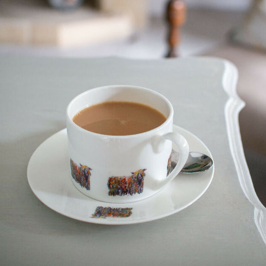Longwool Sheep Cup & Saucer