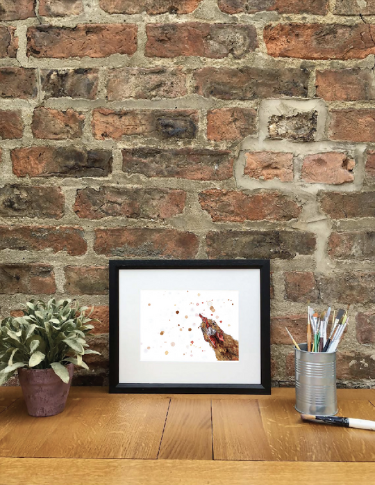 Have a Clucking Good Day l| signed Limited Edition Print