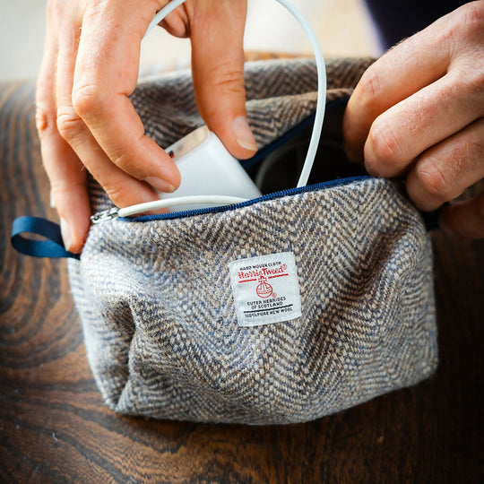 Chilcott Harris Tweed® Kit Bag - Mocha