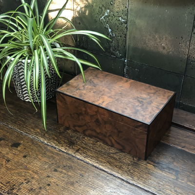 Burr Walnut Watch Box