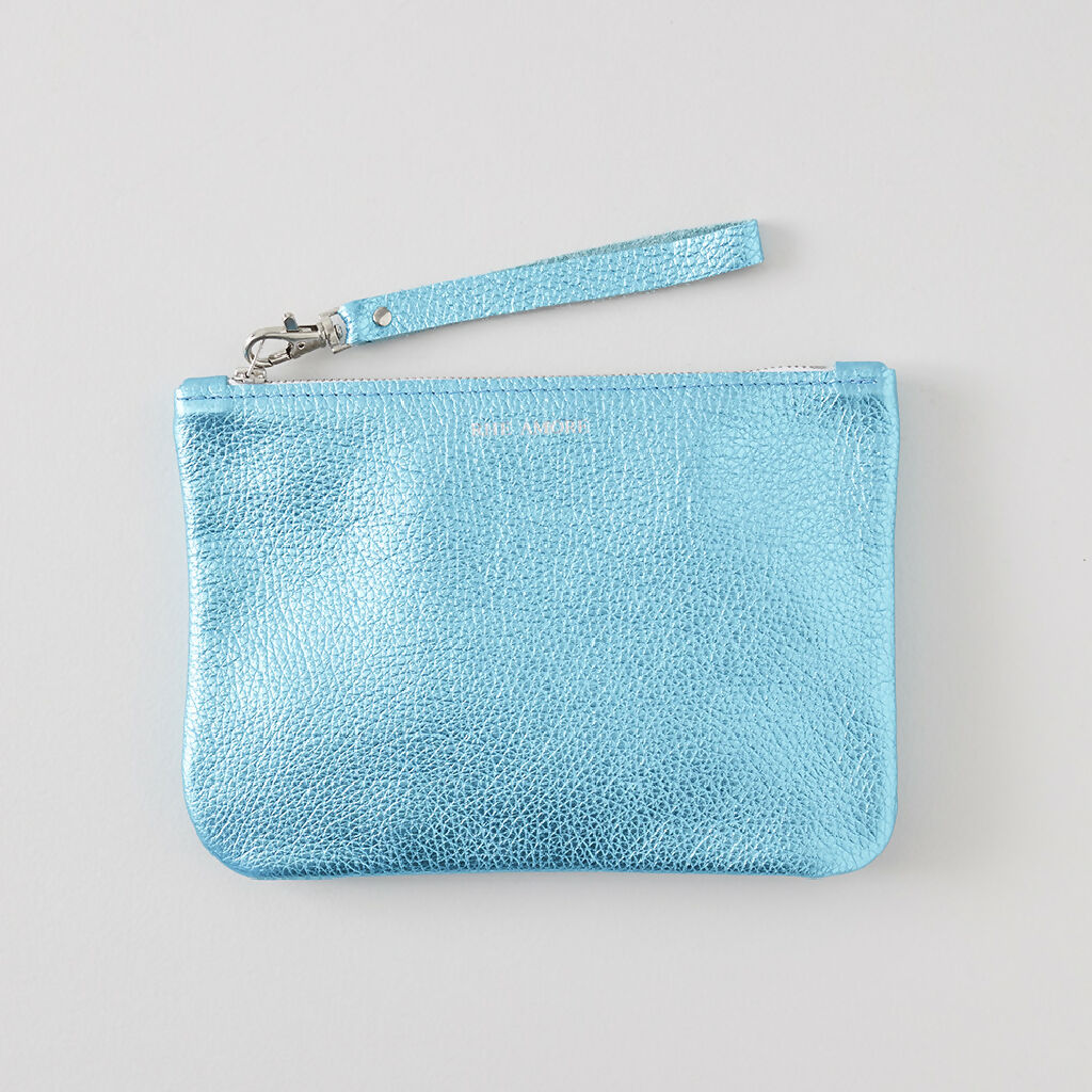 mermaid leather clutch bag - RHEAMORE - web