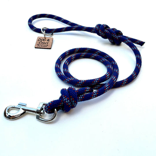 Climbing Rope Lead - Navy Blue
