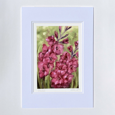 Gladioli Fine Art Pint