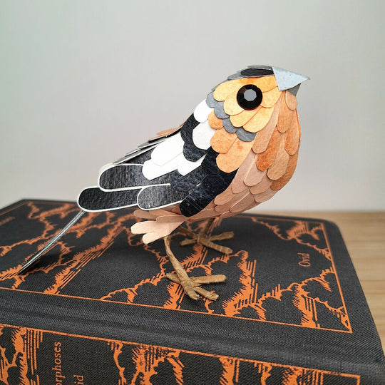 Chaffinch made-to-order bird sculpture