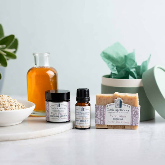 Wee Bairns Gentle Touch Lavender Natural Skincare Gift Set