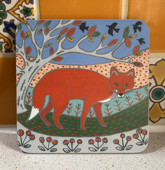 Fox pot stand