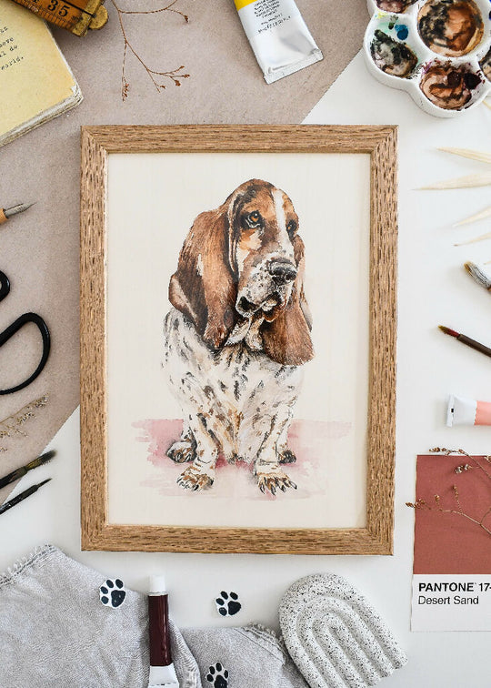 The Original Hand-Painted Dog Portrait