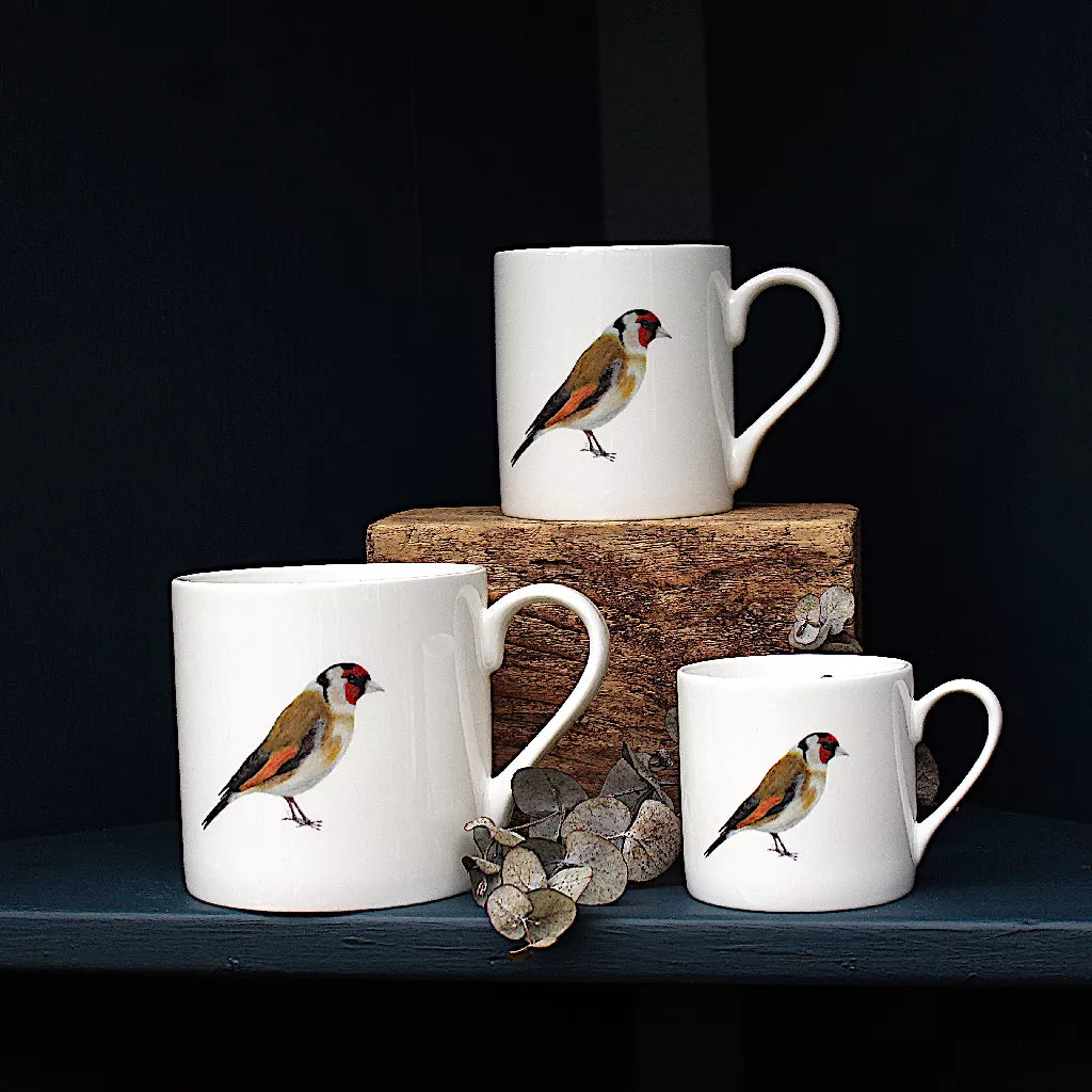 Goldfinch mugs sharp 2024