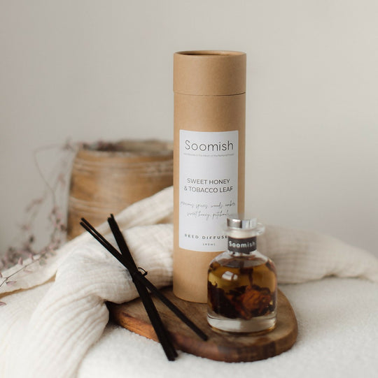 Sweet Honey & Tobacco Leaf Botanical Reed Diffuser