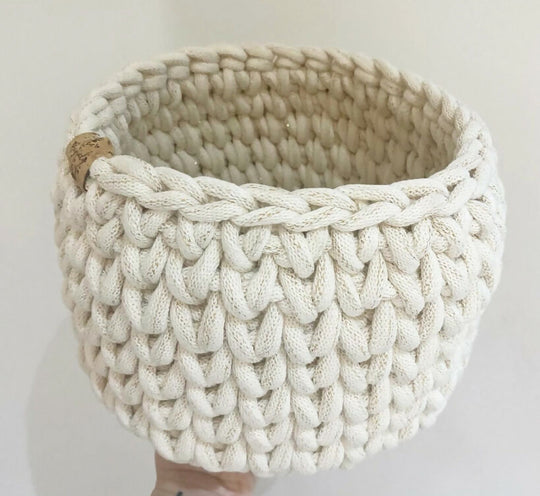 Large Handmade Chunky Basket