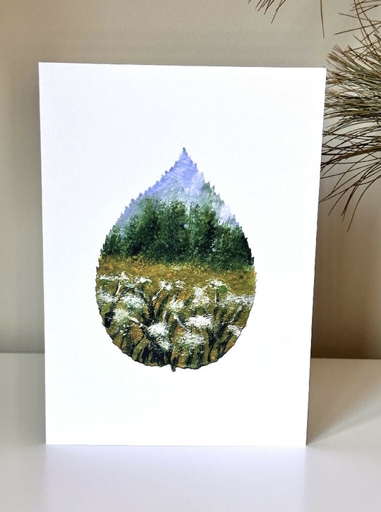 Wish Field A5 Printed Greeting Card