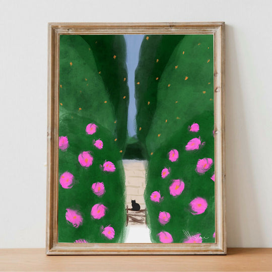 The Rose Garden Print
