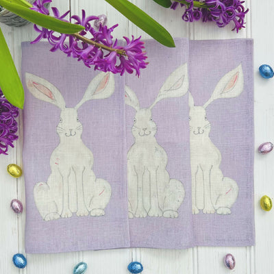 purple rabbit napkin4