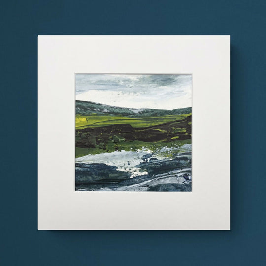 'As the Waves Crash on the Rocks' Original Seascape Painting