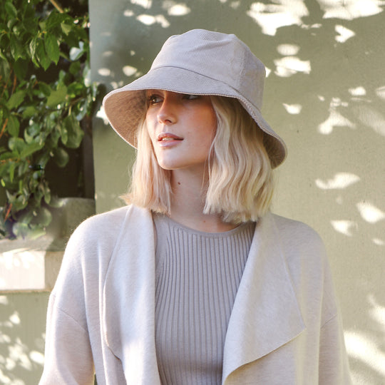 Rene Cord Bucket Hat