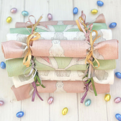 easter rabbit napkin crackers3
