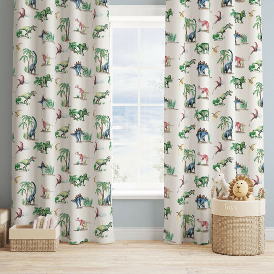 Dinosaurs Curtain Fabric
