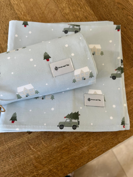 Christmas ‘ Home for Christmas’ Napkins - set of 2