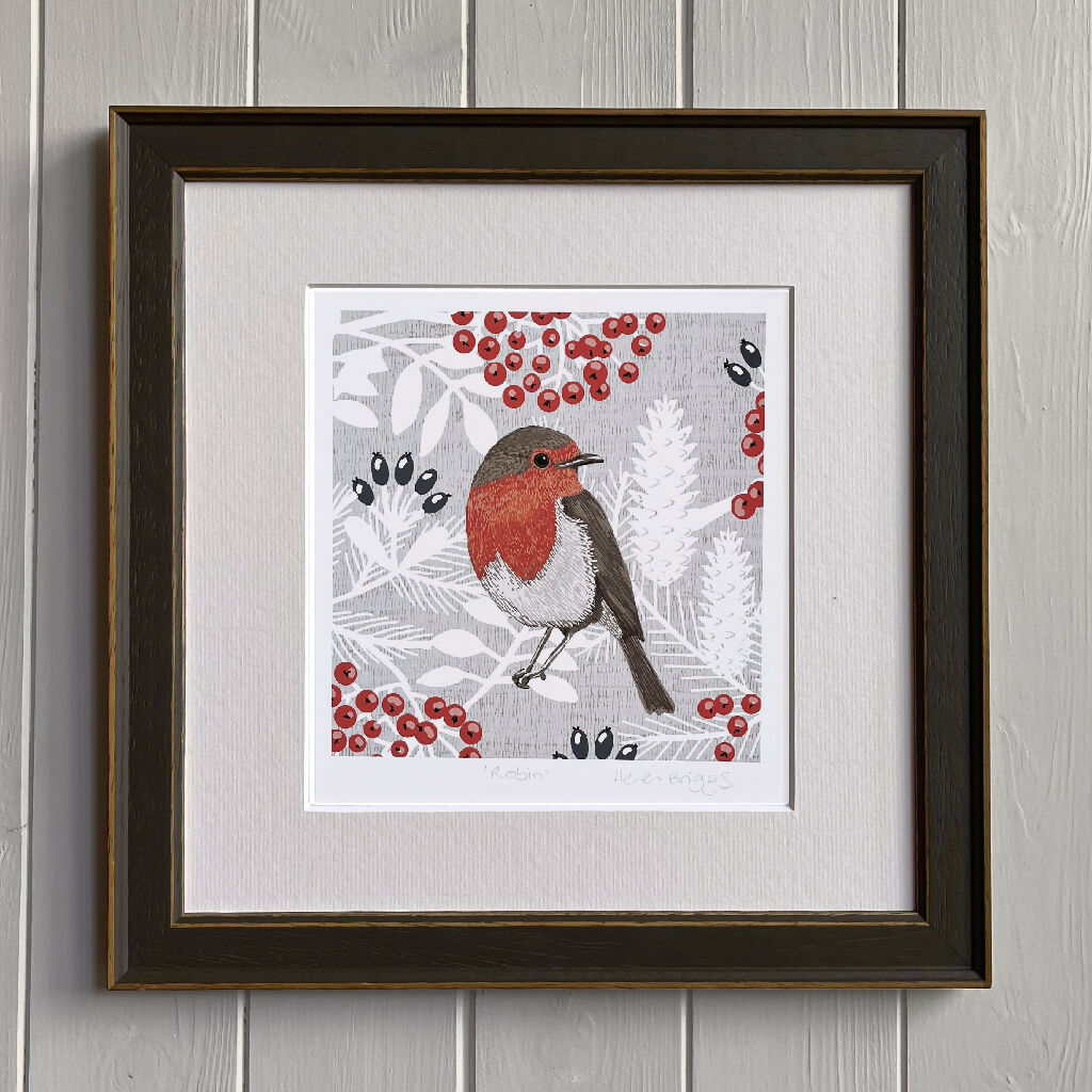 Robin - Signed and Mounted Giclée Art Print