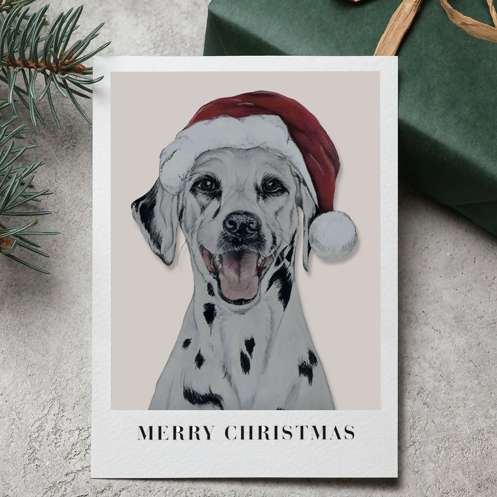 Festive Dalmatian Christmas Cards
