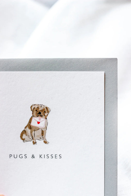 Pugs & Kisses Card